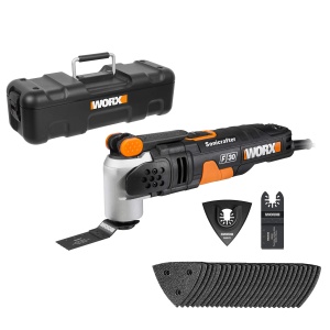 Scula multifunctionala Worx WX680 Sonicrafter Hyperlock F30, 350W, design flexibil