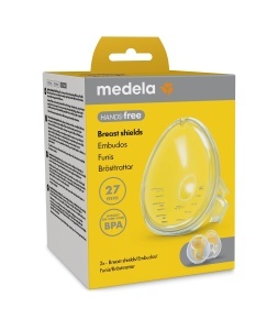 Scuturi pentru sani maini libere Medela 2 x scuturi pentru piept fara BPA pompe maini libere Medela accesorii pentru cupe de colectare maini libere 27 - Img 3