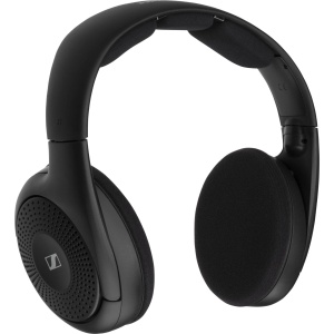 Sennheiser RS 120-W Casti Wireless On-Ear pentru un sunet TV clar - Design usor, 3 moduri de sunet, raza de semnal de 60 m, include transmitator/incarcator combinat - Negru - Img 2