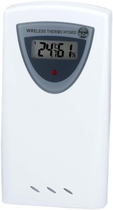 Sensor termic si higrometric Bresser, 5 canale, 433 MHz, alb