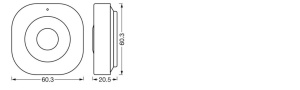 Senzor de Miscare LEDVANCE SMART cu WiFi, Cablu Fara, 5 metri, Acumulator Reincarcabil - Img 6