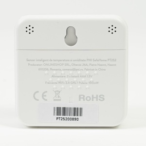 Senzor de temperatura si umiditate PNI SafeHome PT252, WLAN, aplicatie smart, 80C - Img 5