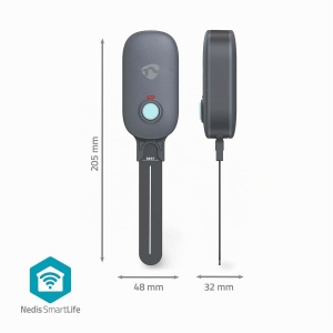 Senzor de umiditate a solului Nedis BTSM1GY - Bluetooth, IP55, pentru AndroidiOS - Img 6