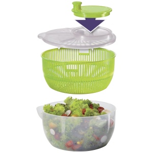 Sertar pentru salata Metaltex 252147006, 4 litri, plastic, verde - Img 2
