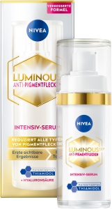 Serum Anti-Pigmentare NIVEA LUMINOUS630, 30 ml, cu Thiamidol si Hyaluron