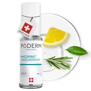 Serum purificator pentru unghii PODERM MycoPro 8ml - cu extracte naturale de lamaie si rozmarin