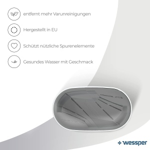 Set 12 filtre de apa Wessper AquaMax Protect Compatibil universal reduce clorul si calcarul - Img 7