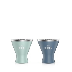 Set 2 Cocktailbecher Izolati Ninja SLUSHi 295 ml, Mint si Blau