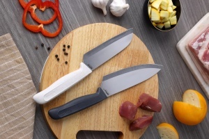 Set 2 Cutite Zyliss Classic - Cutit Chef si Santoku, Inox, Ergonomic - Img 8