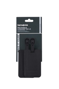 Set 2 Etichete de Bagaj Samsonite TA Revolution, cu Riemen Reglabil, Negru - Img 4