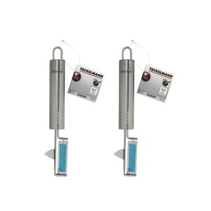 Set 2 Feliatoare Legume Fackelmann, Inox, 19 x 3,5 cm - Img 3