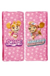 Set 2 Mini-Paduri pentru Centura de Siguranta Paw Patrol cu Skye si Liberty, Roz