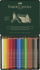 Set 24 Creioane Colorate Faber-Castell Polychromos in Metalletui - Img 3