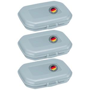Set 3 Cutii pentru Gustari Westmark Mini 300 ml Albastru BPA-Free