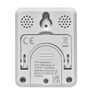 Set 3 Higrometre Digitale TFA Dostmann 30.5060.02.03, Alb, cu Baterie Inclusa - Img 3