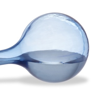 Set 4 Globuri Udat Planta Relaxdays, Culoare Albastra, 8 cm, pentru Flori - Img 7