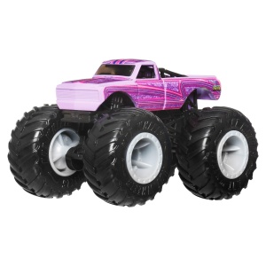 Set 4 Masini Hot Wheels Monster Trucks 164 cu Roti Mari, JJT68 - Img 3