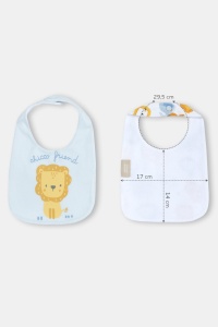 Set 5 Bavete Chicco pentru Baieti, Material Bumbac si Frottee - Img 2