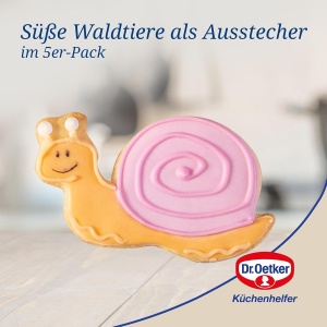 Set 5 forme de taiat din otel inoxidabil Dr. Oetker Waldzauber pentru prajituri de Paste - Img 4