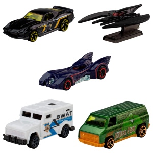 Set 5 Masini Die-Cast Hot Wheels 164 cu Detalii Autentice