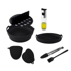 Set accesorii Cecotec Cecofry pentru friteuze fara ulei 5-65L silicon BPA-free