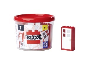 Set accesorii constructie Simba Blox 7 usi si 7 rame compatibile cu alte marci pentru copii 3 ani - Img 2