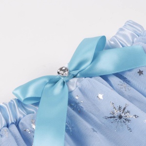 Set Accesorii Frozen pentru Fete Tutu Elsa cu Stirnband, Albastru, Ideal pentru Petreceri - Img 4