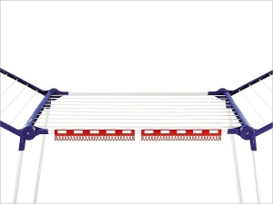 Set accesorii pentru uscator rufe Leifheit Pegasus, 2 suporti pentru sosete si lenjerie, 27 piese fiecare - Img 2