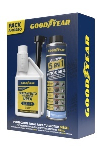 Set Aditive Diesel Goodyear, 250 ml Antikristalizant si 300 ml 5-in-1 Curatator - Img 7