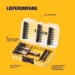Set Biti si Accesorii DEWALT FLEXTORQ DT70742T-QZ 33 Piese Rezistent la Impact - Img 11