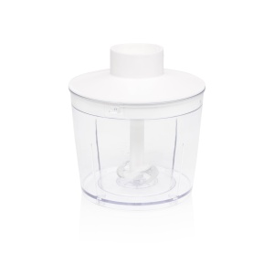 Set blender de mana Tristar, poate fi spalat in masina de spalat vase, include blender detasabil din otel inoxidabil, tel, tocator, ceasca de masurare, 350 W, MX-4881 - Img 4