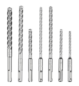Set burghie pentru beton Metabo SDS-plus Pro 4 Premium, 7 piese, durabilitate ridicata - Img 3