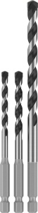 Set burghie PRO HEX-5, 3 piese, 5x1006x1008x150mm, pentru beton si piatra