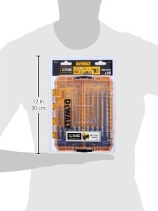 Set burghie SDS-Plus Dewalt Extreme 2 DT70753 10 piese rezistenta sporita pentru beton si zidarie - Img 2