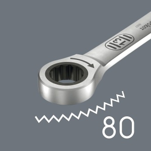 Set Chei cu Prindere Wera 6007 Joker 11 piese, lungi, din otel crom-molibden - Img 8