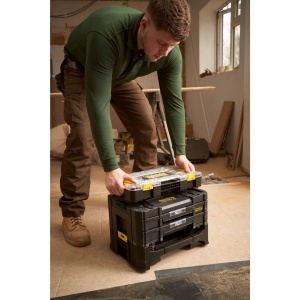 Set chei cu tuburi Stanley Fatmax 26 piese, compatibil cu sistem Pro-Stack, cutie transparenta - Img 4