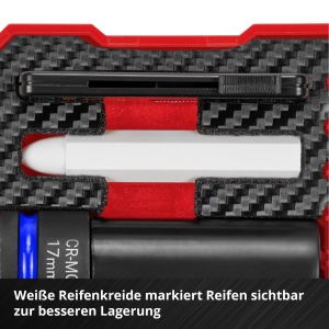 Set chei impact Einhell 5 piese CrMo otel protectie pentru jante aliaj M-CASE - Img 5