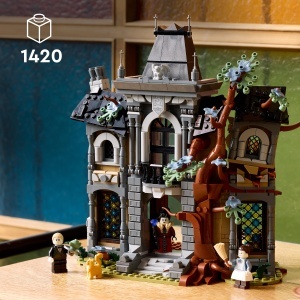 Set Constructie LEGO Icons Primaria Spooky 11383, 1420 Piese, Decoratiune - Img 2