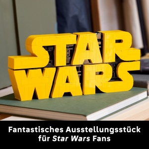 Set Constructie LEGO Star Wars 75407 - Logo 3D pentru Birou, 700 Piese - Img 6