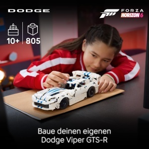 Set Constructie LEGO Technic Dodge Viper GTS-R - 805 Piese, cu Motor V10, 30 cm - Img 2