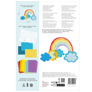 Set Creativ HABA Sachenmacher Fenestru cu Regenbogen pentru Copii, 19 Baze Colorate - Img 7