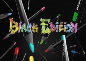 Set Creioane Colorate Faber-Castell Black Edition 100 culori, Ergonomice, Bruchprotected - Img 5