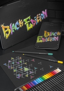 Set Creioane Colorate Faber-Castell Black Edition 12 Bucati, Ergonomice, Bruchfest - Img 6