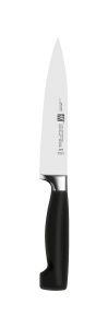 Set cutite ZWILLING Vier Sterne 6 piese otel inoxidabil manere ergonomice negru - Img 3