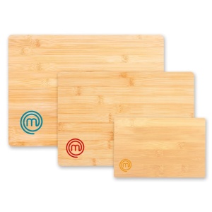 Set de 3 Placi de Taiat Bambus MasterChef, 38cm x 27,5cm, 34cm x 23,5cm, 23cm x 15cm - Img 1