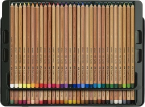 Set de 60 creioane pastel Faber-Castell Pitt Pastel in cutie metalica - Img 3