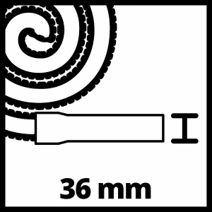 Set de accesorii pentru aspirator Einhell (potrivit pentru aspiratorul fara fir TE-SV 18 Li, furtun flexibil cu conexiune de 36 mm, 1x duza de tapiterie, 1x duza universala) - Img 8