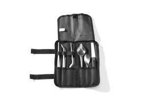 Set de antrenare HENDI 6 piese otel inoxidabil finisaj satinat cu etui