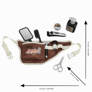 Set de Barbier Braun pentru Copii - Jucarie Educativa, 15x8x15 cm - Img 4