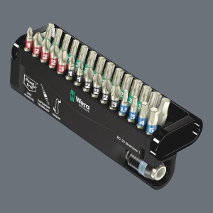 Set de biti Wera Bit-Check 30 din otel inoxidabil, 30 piese, Rapidaptor - Img 2